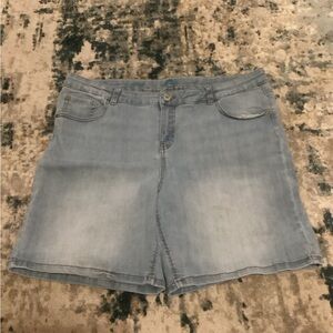 Stylish Light Blue Kids Denim Shorts